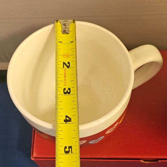 Pair of Valentine Soup Mugs -Microwave and Dishwasher Safe- Preowned Condition - Picture 6 of 7